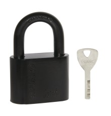 Замок Fuaro (Фуаро) навесной PL-WEATHER-1550 Black 4 fin key ( PL-15-50) диск. /блистер