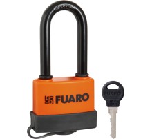 Замок Fuaro (Фуаро) навесной PL-WEATHER-3660 LS 3key (PL-3660 LS) удл. дужка, англ. /блистер