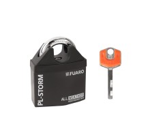 Замок Fuaro (Фуаро) навесной PL-STORM-3650 4 key (дисковый ключ)
