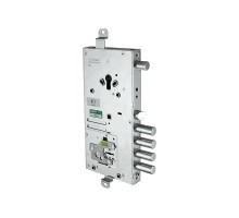 Замок Mottura (Моттура) врезной двухсистемный 54.J919M-D MyKey (правый), перекод. с торца, кл. 60 мм, без накл.