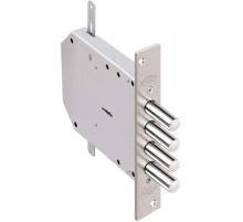 Замок Elbor (Эльбор) врезной сувальдный Базальт 1.05.03 с тягами, 5 кл. /00398/