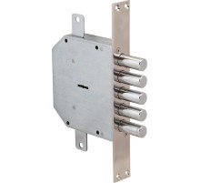 Замок Mottura (Моттура) врезной сувальдный 50.798-D (правый), ключ 40 мм, без накл.