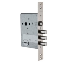 Замок Guardian (Гардиан) врезной сувальдный с защёлкой ЗВ 50.11, 4 кл. (длинный кл. 70,5 мм) /128:4174/