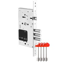 Замок Fuaro (Фуаро) врезной сувальдный MDV25/S-60.85.3R16 4key