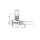 Замок Punto (Пунто) тросовый PK-BIKE-1080-KEY (10х800) 2key/подвес