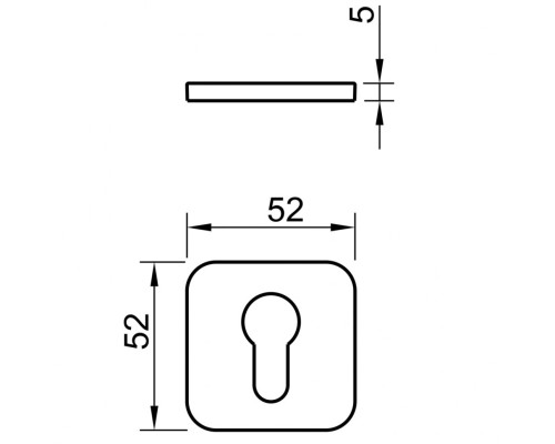 Накладка Tupai 6519 5SQRC- 141 кл титан