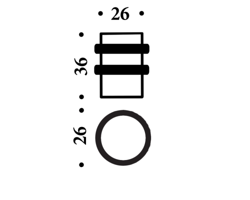 Стопор Colombo CD412 мат хром Стопор Colombo CD412 мат хром
