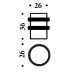 Стопор Colombo CD412 мат хром