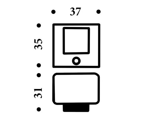 Стопор Colombo LC112 хром