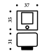 Стопор Colombo LC112 хром