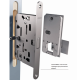 AGB Art. B061325093 Мехнизм Mediana Polaris Wave WC мат черный + ответная планка