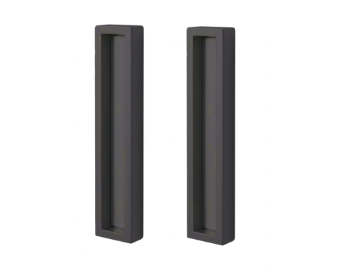 Ручка для раздвижных дверей Pamar MN 1158 Z черный матовый (E228) Ручка для раздвижных дверей Pamar MN 1158 Z черный матовый (E228)