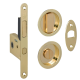 Bonaiti Комплект WC для раздвижных дверей (Механизм G500T H21 + ручки EASY TONDO) пол.латунь