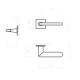 Ручка Tupai Eliptica 3098 5S Q-142 никель R ф/з