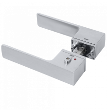 Ручка Tupai Big Line 4084 5 REP-96 (с блокировкой) левая хром матовый R WC (полотно 54-61 мм)