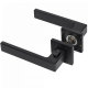 Ручка Tupai 4275 5S QP-153 ( с блокировкой ) левая черный R WC ( полотно 54-61 мм)