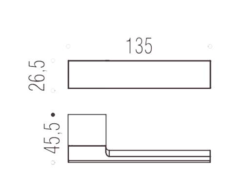 Ручка Colombo _963 ML 11 графит/мат графит R ф/з 1 1