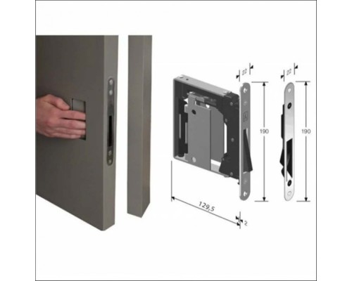 Bonaiti Art 937 Механизм вж мат.хром (B-No ha mini) + регулируемая ответка 992