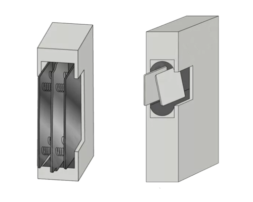 Bonaiti Ручка B -Double ANOHAN S 200