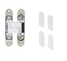 AGB Art. E3020002FM.640 Петля Eclipse 3.0 белый+колпачки