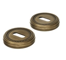 Накладка дверная под ключ буратино Extreza KEY-R03 матовая бронза F03