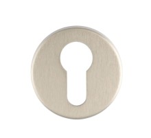 Накладка под цилиндр Extreza CYL-R12-F20 (круглое основание 7 мм) матовый никель