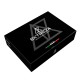 Упор дверной напольный Extreza D41 античное серебро F45