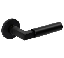 Дверная ручка Extreza STEM-R16-F22 (STEM 135) черный матовый