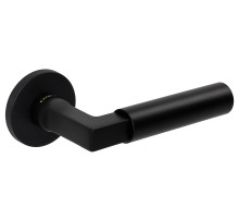Дверная ручка Extreza STEM-R16-F22 (STEM 135) черный матовый