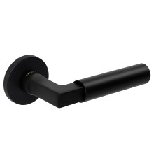 Дверная ручка Extreza STEM-R16-F22 (STEM 135) черный матовый
