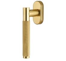 Ручка оконная Extreza Classic TUBA 126 HW полированная латунь F01