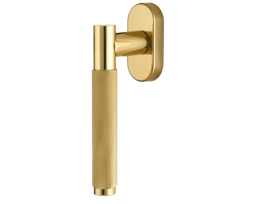 Ручка оконная Extreza Classic TUBA 126 HW полированная латунь F01