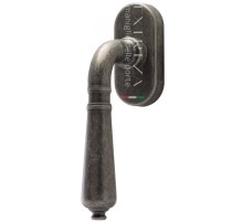 Ручка оконная Extreza Classic PETRA 304 HW античное серебро F45
