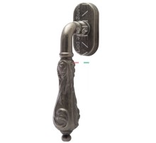 Ручка оконная Extreza GRETA (Грета) 302 HW античное серебро F45