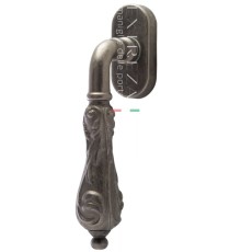 Ручка оконная Extreza GRETA (Грета) 302 HW античное серебро F45