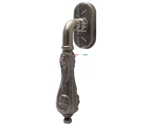 Ручка оконная Extreza GRETA (Грета) 302 HW античное серебро F45