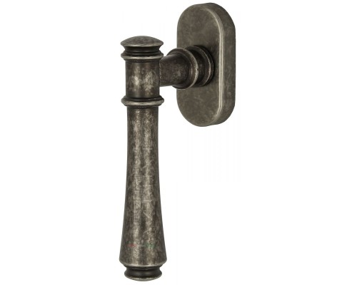 Ручка оконная Extreza PIERO (Пьеро) 326 HW античное серебро F45 Ручка оконная Extreza PIERO (Пьеро) 326 HW античное серебро F45