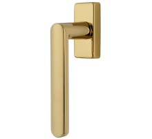 Ручка оконная Extreza Hi-Tech AQUA (Аква) 113 HW полированная латунь F06 PVD