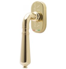 Ручка оконная Extreza Classic PETRA 304 HW полированная латунь F01