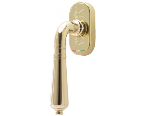 Ручка оконная Extreza Classic PETRA 304 HW полированная латунь F01
