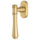 Ручка оконная Extreza PIERO (Пьеро) 326 HW матовая латунь F02