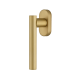 Ручка оконная Extreza CLASSIC PIVOT 132 HW матовая латунь глянец F07 / кольцо матовая латунь F02