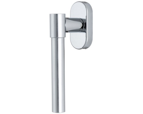 Ручка оконная Extreza NUVO (Нуво) 125 HW матовый хром / хром F05/F04