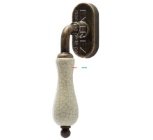 Ручка оконная Extreza DANA CRACKLE (Дана Кракле) 306 HW античная бронза F23