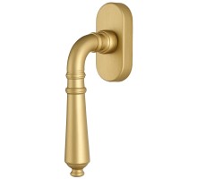 Ручка оконная Extreza Classic PETRA 304 HW матовая латунь F02