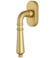 Ручка оконная Extreza Classic PETRA 304 HW матовая латунь F02