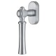 Ручка оконная Extreza DEZI (Дези) 309 HW матовый хром F05