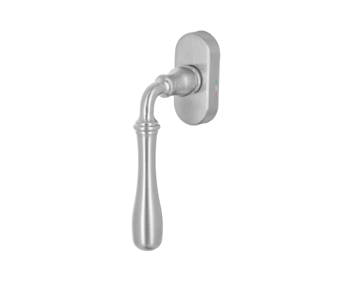 Ручка оконная Extreza CARRERA (Каррера) 321 HW матовый хром F05 Ручка оконная Extreza CARRERA (Каррера) 321 HW матовый хром F05