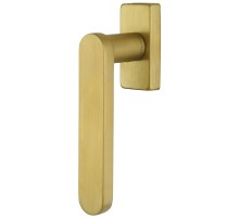 Оконная ручка Extreza JEMMA-HW-F08-PVD (JEMMA 116) матовая латунь PVD
