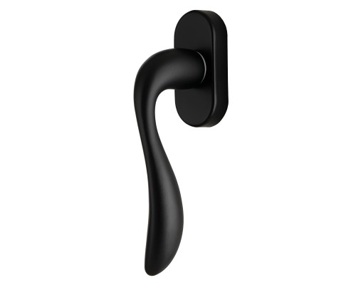 Оконная ручка Extreza FLEXA-HW-F22 (FLEXA 335) черный матовый